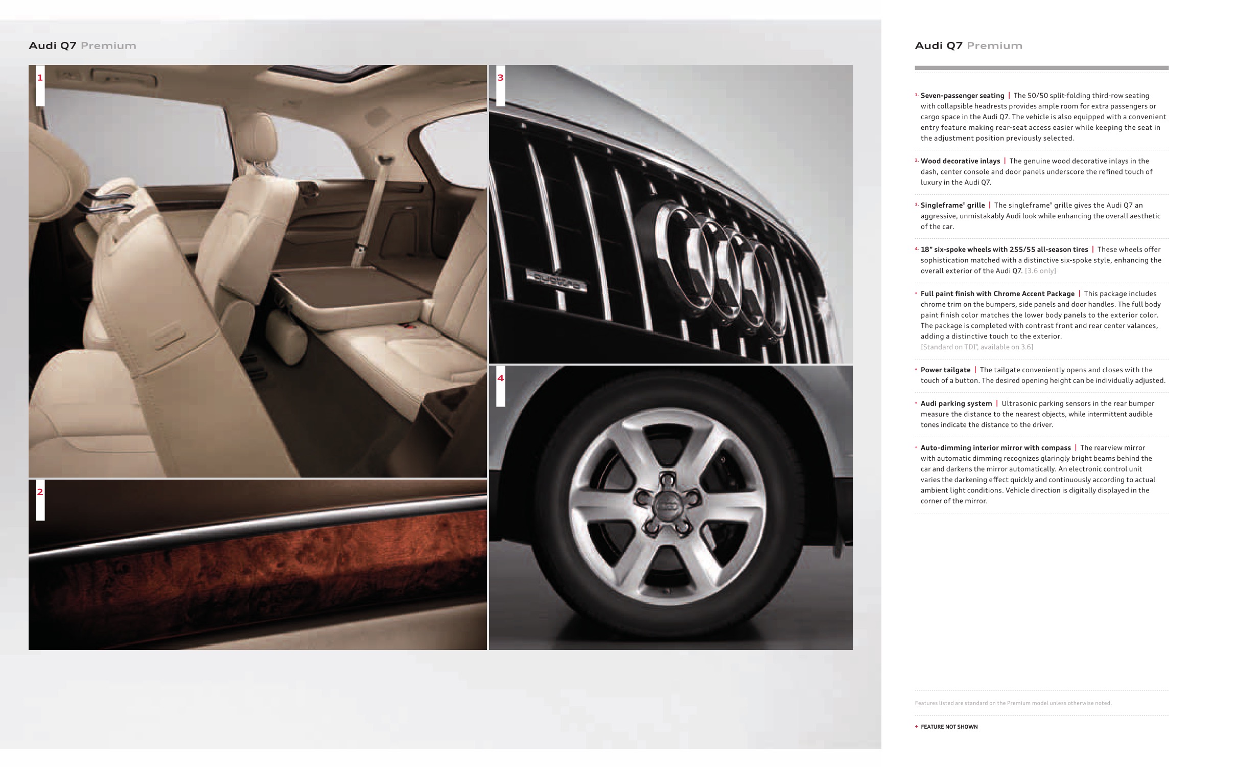 2010 Audi Q7 Brochure Page 14